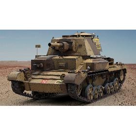 3D model A10 Cruiser Tank